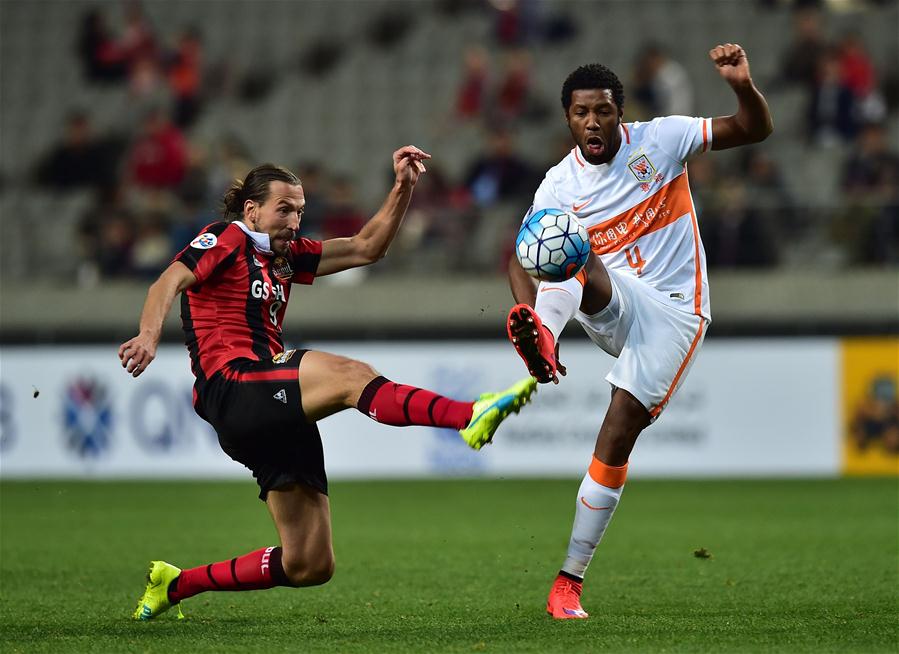 雷速-江苏苏宁客场战平天津泰达，联赛成绩平平